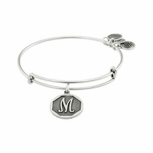 Alex and Ani “M” Initial Charm Bracelet